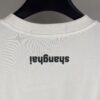 6931a562ccd8ab3d7af99b1b Alexander Wang 3D Logo Letter Sandblasted Embossed Half-Sleeve T-Shirt