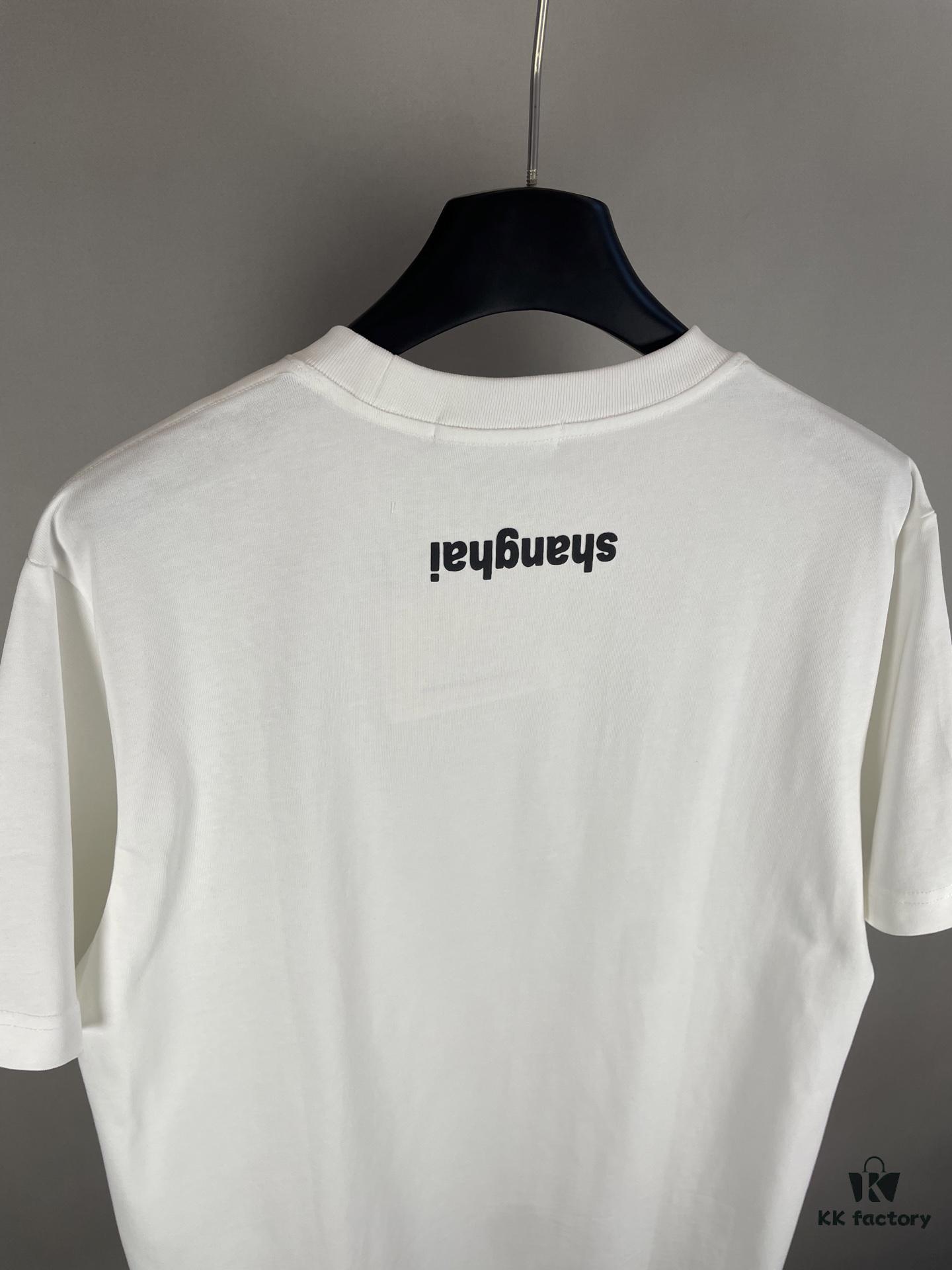 6931a562ccd8ab3d7af99b1c Alexander Wang 3D Logo Letter Sandblasted Embossed Half-Sleeve T-Shirt