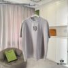 Alexander Wang * alexanderwang 2025 Spring/Summer New Arrival Distressed Letter Logo Print Short-Sleeve T-Shirt Custom 320g Fabric Unisex