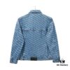 6931a567ccd8ab3d7af99b6c Alex Letter Logo Denim Jacket - Upgraded Arc Hem Design, Fashionable Oversized Fit