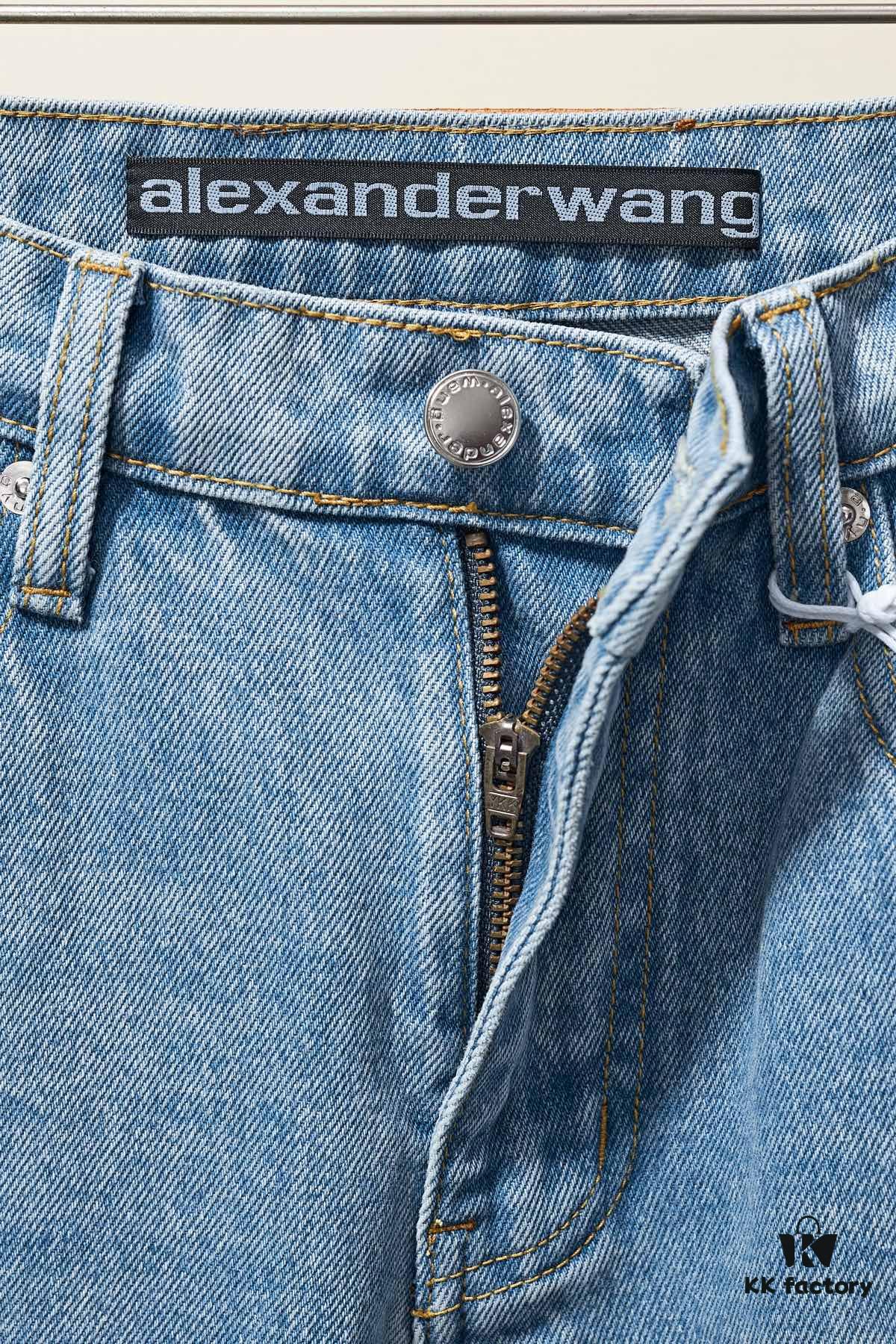 Alex New Arrival Ultimate Upgrade Knife Cut Denim Trousers