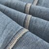 6931a568ccd8ab3d7af99b7e Alex Rhinestone Embellished Curved-Cut Denim Trousers