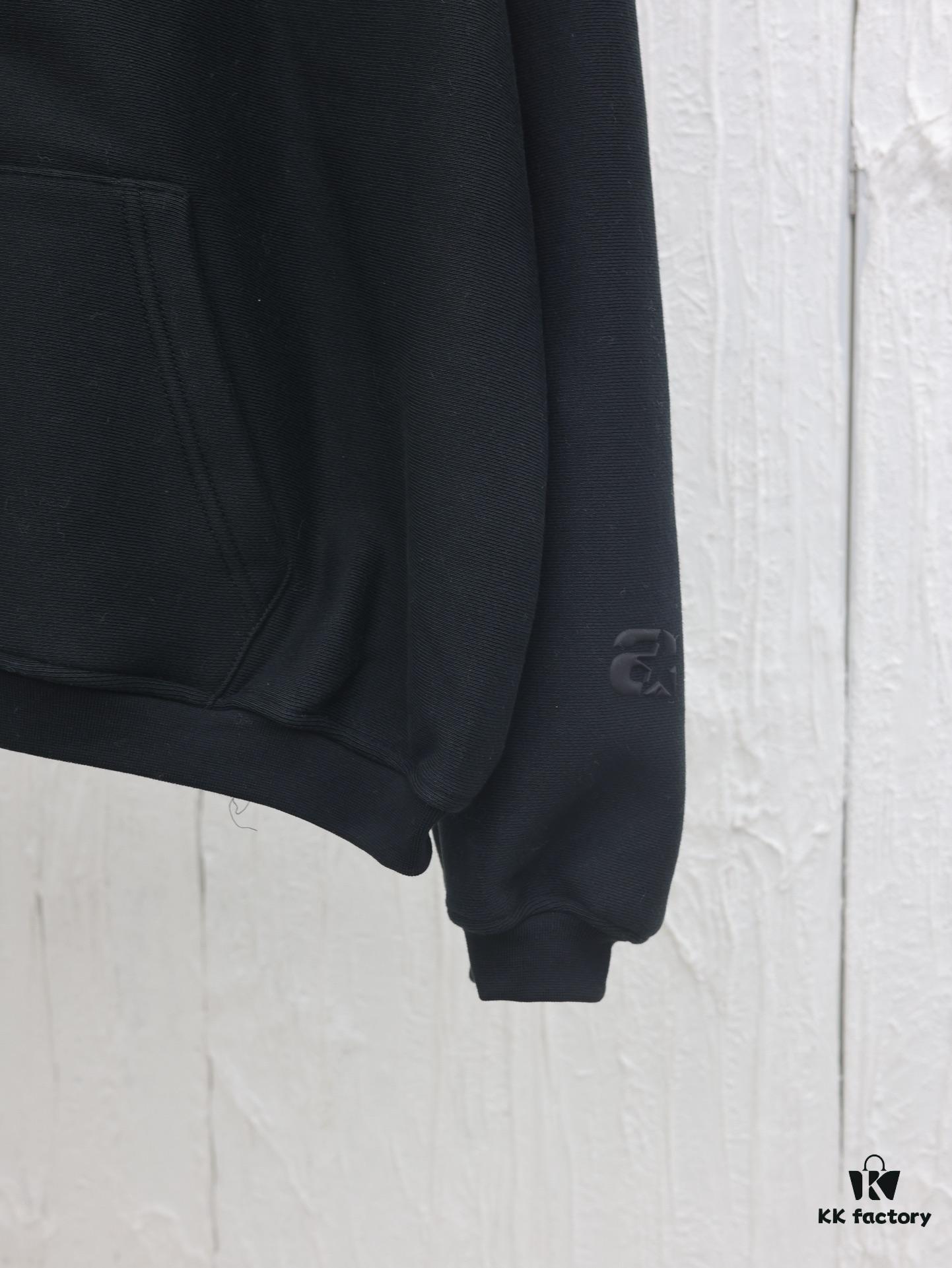 6931a569ccd8ab3d7af99b9c Alexanderwang*/Pressure Mountain King 24 New Arm Logo Oversized Hooded Coat