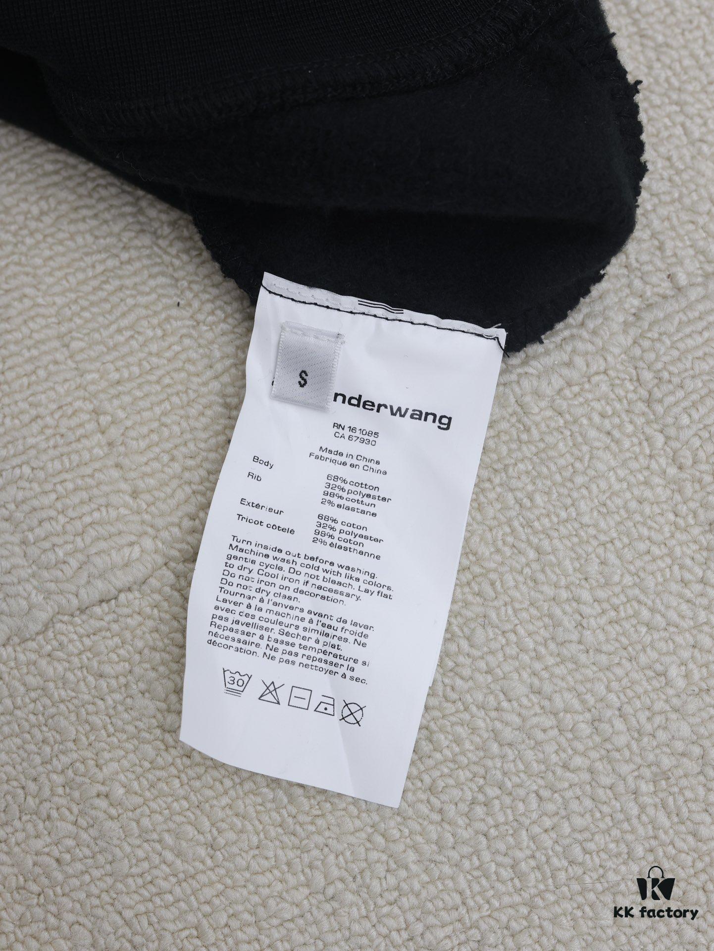6931a56accd8ab3d7af99ba1 Alexanderwang*/Pressure Mountain King 24 New Arm Logo Oversized Hooded Coat