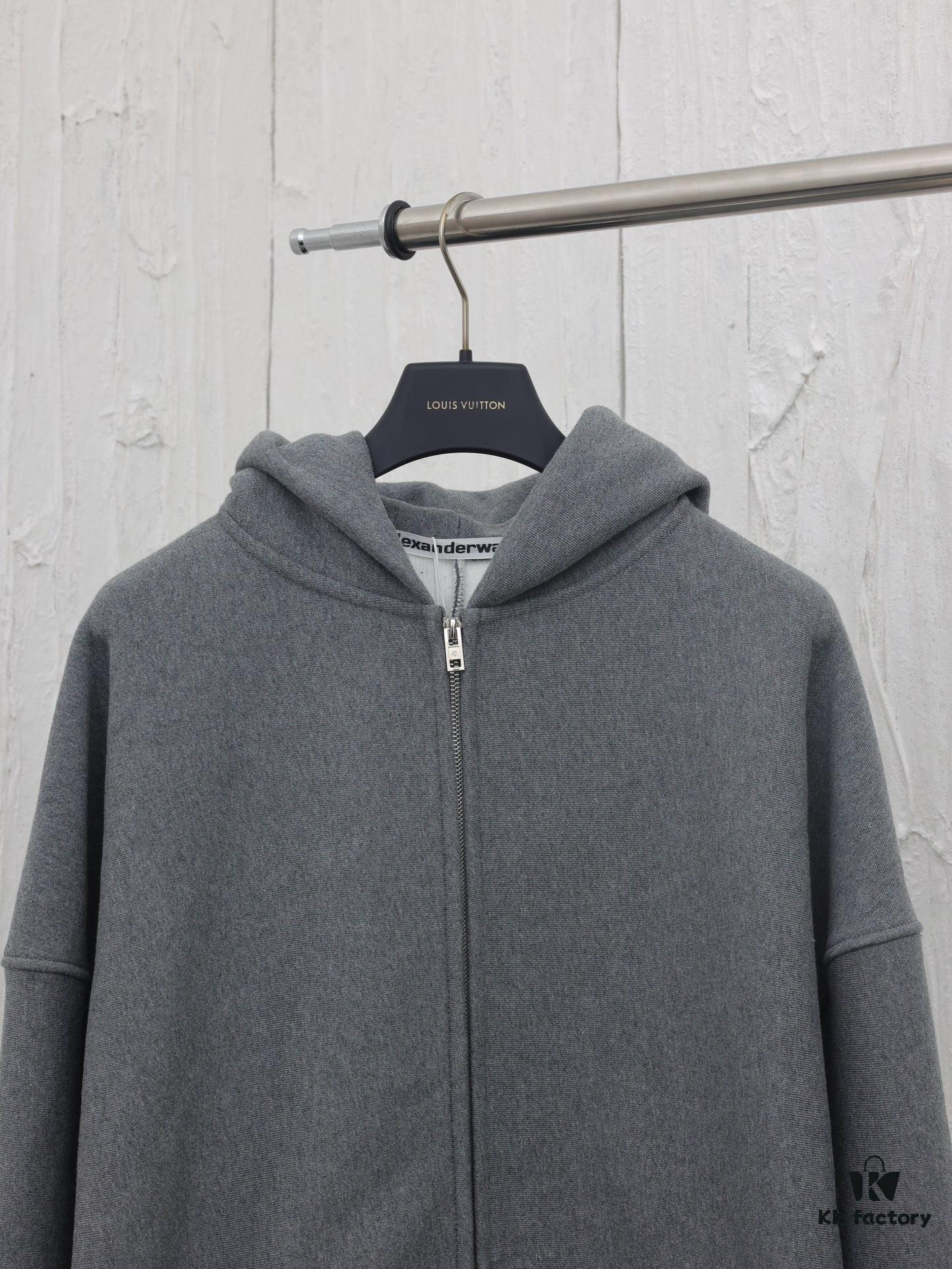 Alexanderwang*/Pressure Mountain King 24 New Arm Logo Oversized Hoodie