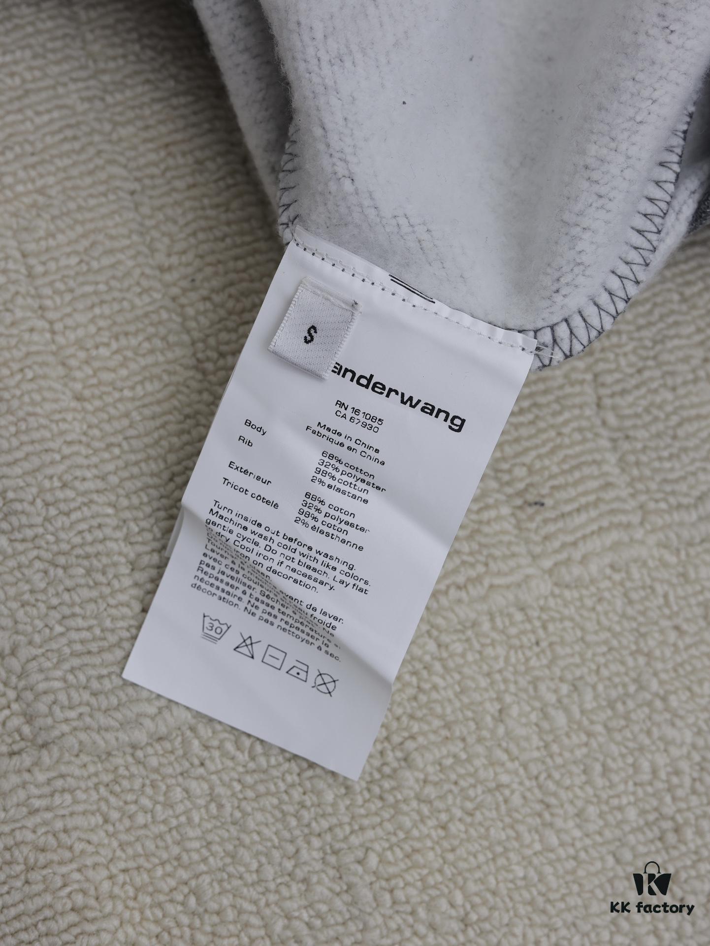 Alexanderwang*/Pressure Mountain King 24 New Arm Logo Oversized Hoodie