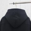 6931a56bccd8ab3d7af99bb7 Alexander Wang 2024 New Arm Logo Embroidered Oversized Hooded Jacket with Dual-Zipper Design