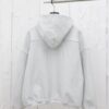 6931a56bccd8ab3d7af99bc0 Alexander Wang 2024 New Arm Logo Embroidered Oversized Hooded Jacket with Dual-Zipper Design