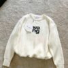 6931a56cccd8ab3d7af99bcb New Arrival Knitwear - Wang King 3D Embossed Logo Pullover Sweater with Custom Knitting Fabric