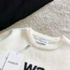 6931a56cccd8ab3d7af99bcd New Arrival Knitwear - Wang King 3D Embossed Logo Pullover Sweater with Custom Knitting Fabric