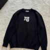 6931a56cccd8ab3d7af99bd2 New Arrival Knitwear - Wang King 3D Embossed Logo Pullover Sweater with Custom Knitting Fabric Technology
