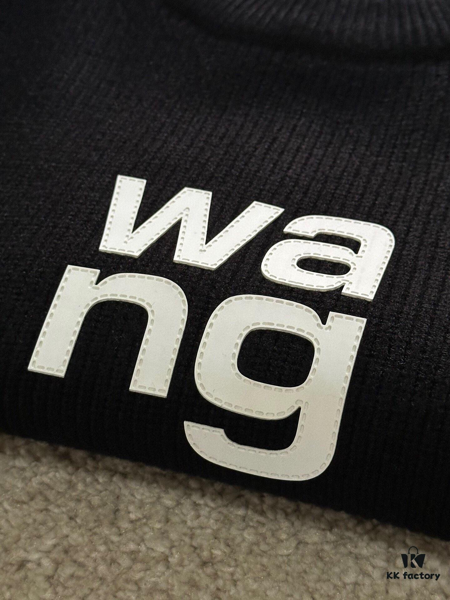 6931a56cccd8ab3d7af99bd5 New Arrival Knitwear - Wang King 3D Embossed Logo Pullover Sweater with Custom Knitting Fabric Technology