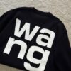 6931a56cccd8ab3d7af99bd7 New Arrival Knitwear - Wang King 3D Embossed Logo Pullover Sweater with Custom Knitting Fabric Technology