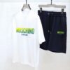 6931a574ccd8ab3d7af99c39 MOSCHINO 2025 New Men's Short Sleeve T-Shirt and Shorts Set! Official Website Synchronized Sales! High-End Version Available! Exquisitely Soft and Comfortable Fabric! Three-Dimensional Tailoring with Outstanding Silhouette!