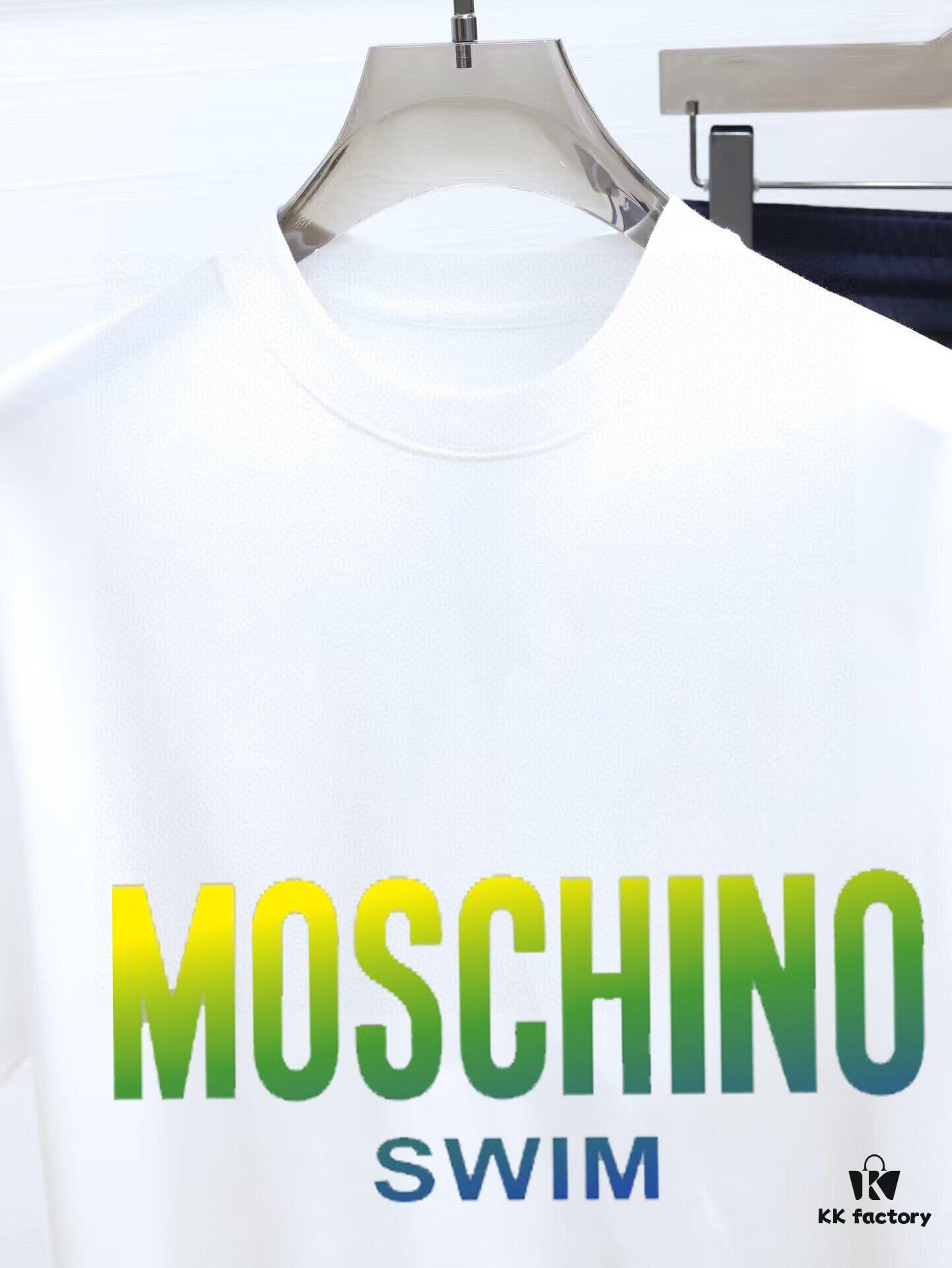 6931a575ccd8ab3d7af99c3c MOSCHINO 2025 New Men's Short Sleeve T-Shirt and Shorts Set! Official Website Synchronized Sales! High-End Version Available! Exquisitely Soft and Comfortable Fabric! Three-Dimensional Tailoring with Outstanding Silhouette!