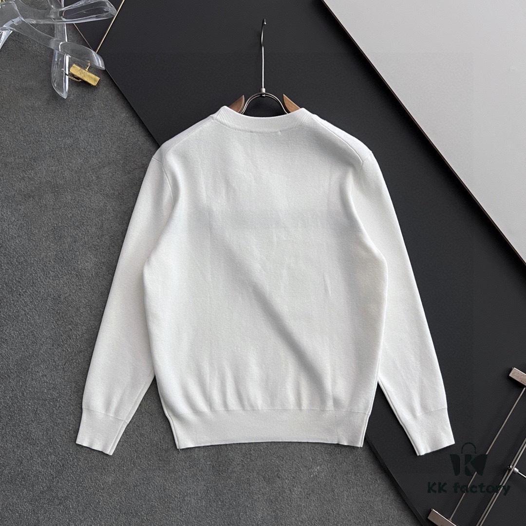 6931a575ccd8ab3d7af99c45 MOSCHINO Autumn/Winter Classic Crew Neck Wool Pullover, 2025 New Arrival, Slim Fit, Premium Blend Fabric, Timeless Style