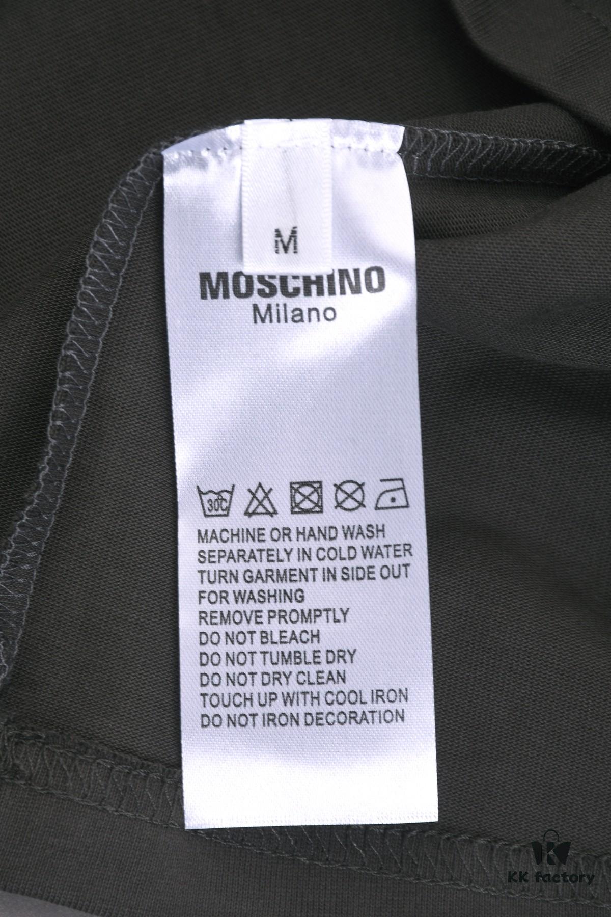 6931a576ccd8ab3d7af99c59 New Arrival 25S Moschino Digital Print T-Shirt, Premium Cotton Washed Fabric, Unisex Loose Fit, Soft and Comfortable, Fashionable Streetwear
