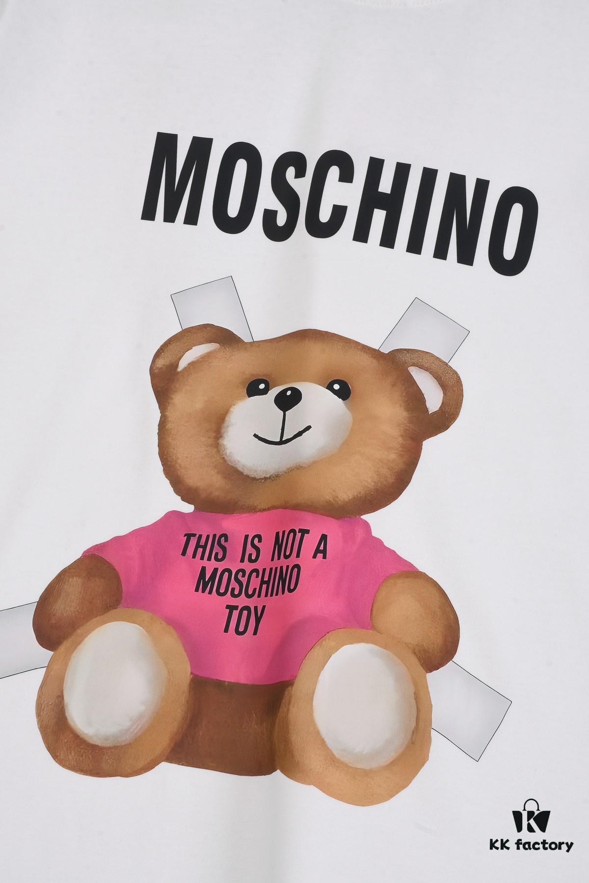 6931a577ccd8ab3d7af99c70 New Arrival 25S Moschino Digital Print T-Shirt, Premium Cotton Washed Fabric, Unisex Loose Fit Fashion Streetwear