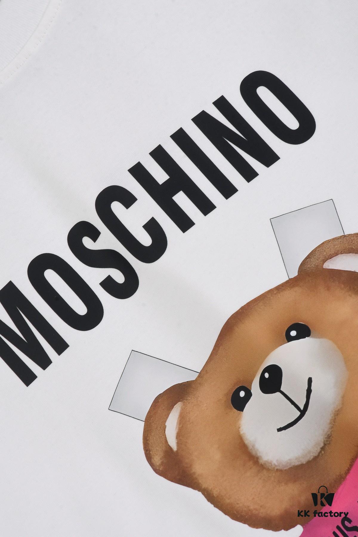 6931a578ccd8ab3d7af99c71 New Arrival 25S Moschino Digital Print T-Shirt, Premium Cotton Washed Fabric, Unisex Loose Fit Fashion Streetwear
