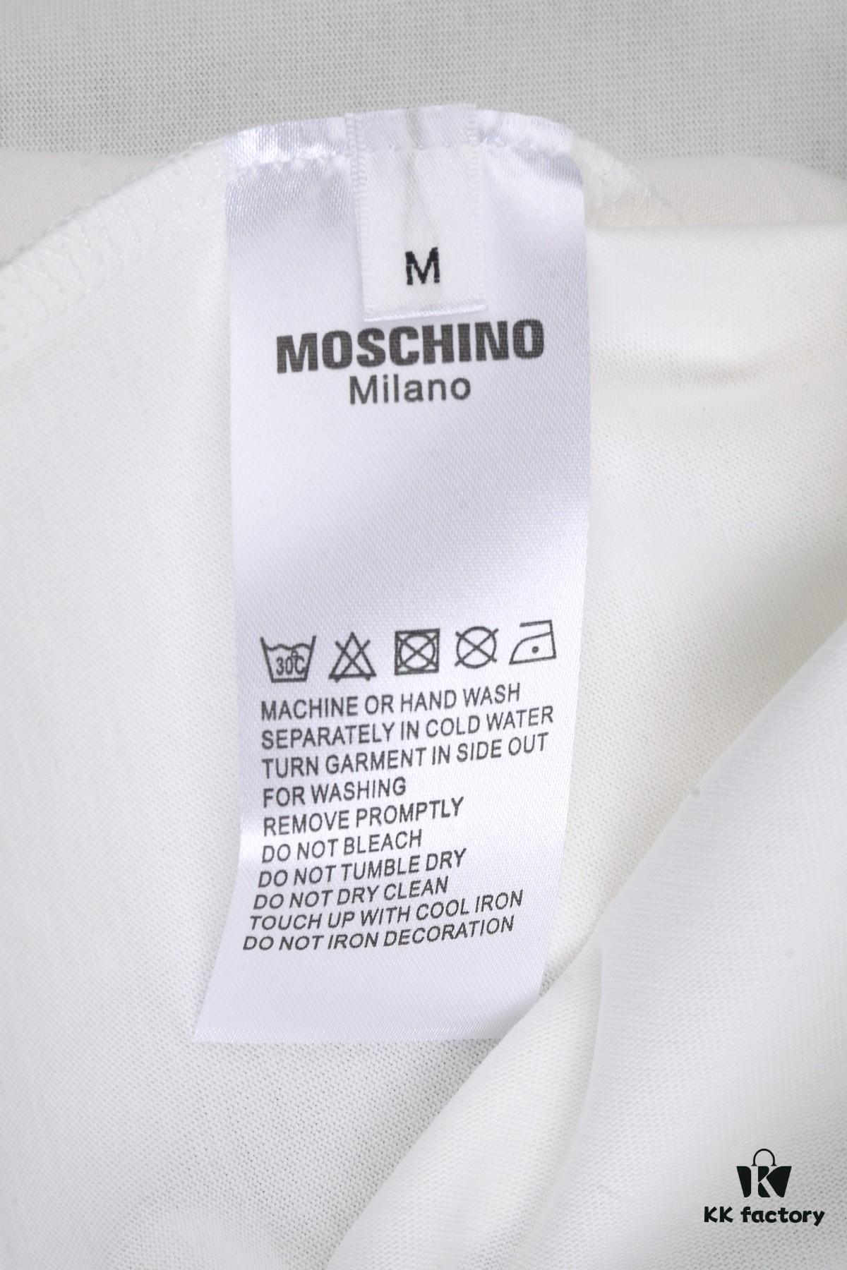 6931a578ccd8ab3d7af99c73 New Arrival 25S Moschino Digital Print T-Shirt, Premium Cotton Washed Fabric, Unisex Loose Fit Fashion Streetwear