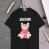 6931a578ccd8ab3d7af99c76 New Arrival 25S Moschino Digital Print T-Shirt, Premium Cotton Garment-Dyed Fabric, Soft and Comfortable, Unisex Oversized Fit