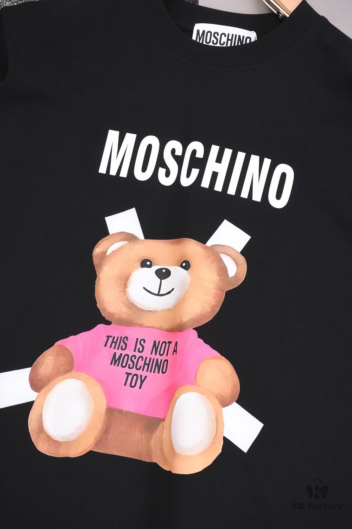 6931a578ccd8ab3d7af99c79 New Arrival 25S Moschino Digital Print T-Shirt, Premium Cotton Garment-Dyed Fabric, Soft and Comfortable, Unisex Oversized Fit