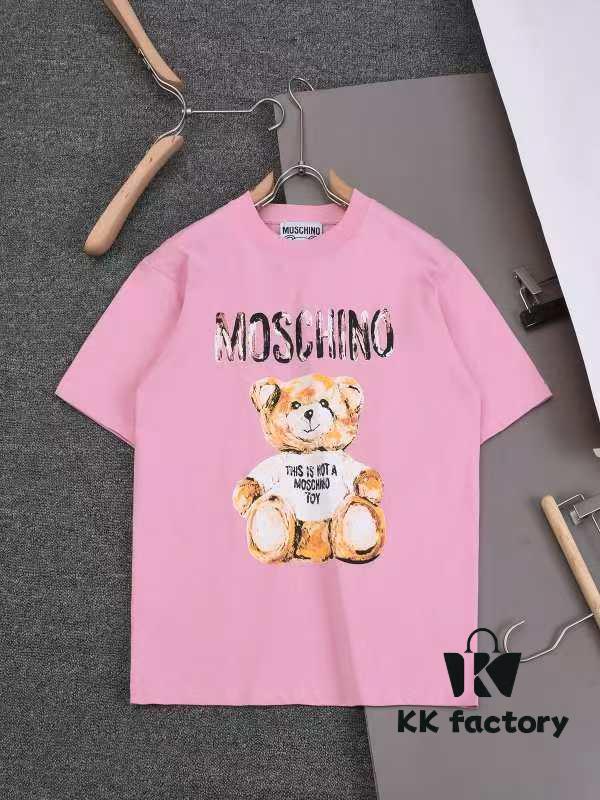 6931a578ccd8ab3d7af99c7f New Arrival Moschino Print T-Shirt, Minimalist Fashion Design, Premium 260gsm Cotton Washed Fabric, Unisex Style