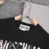 6931a579ccd8ab3d7af99c89 Moschino Print T-Shirt, New Arrival, Minimalist Fashion Design, Pre-Shrunk 100% Cotton Fabric, Approx. 260g Weight, Soft and Skin-Friendly, Unisex Style