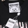 6931a579ccd8ab3d7af99c8d Moschino Print T-Shirt, New Arrival, Minimalist Fashion Design, Pre-Shrunk 100% Cotton Fabric, Approx. 260g Weight, Soft and Skin-Friendly, Unisex Style