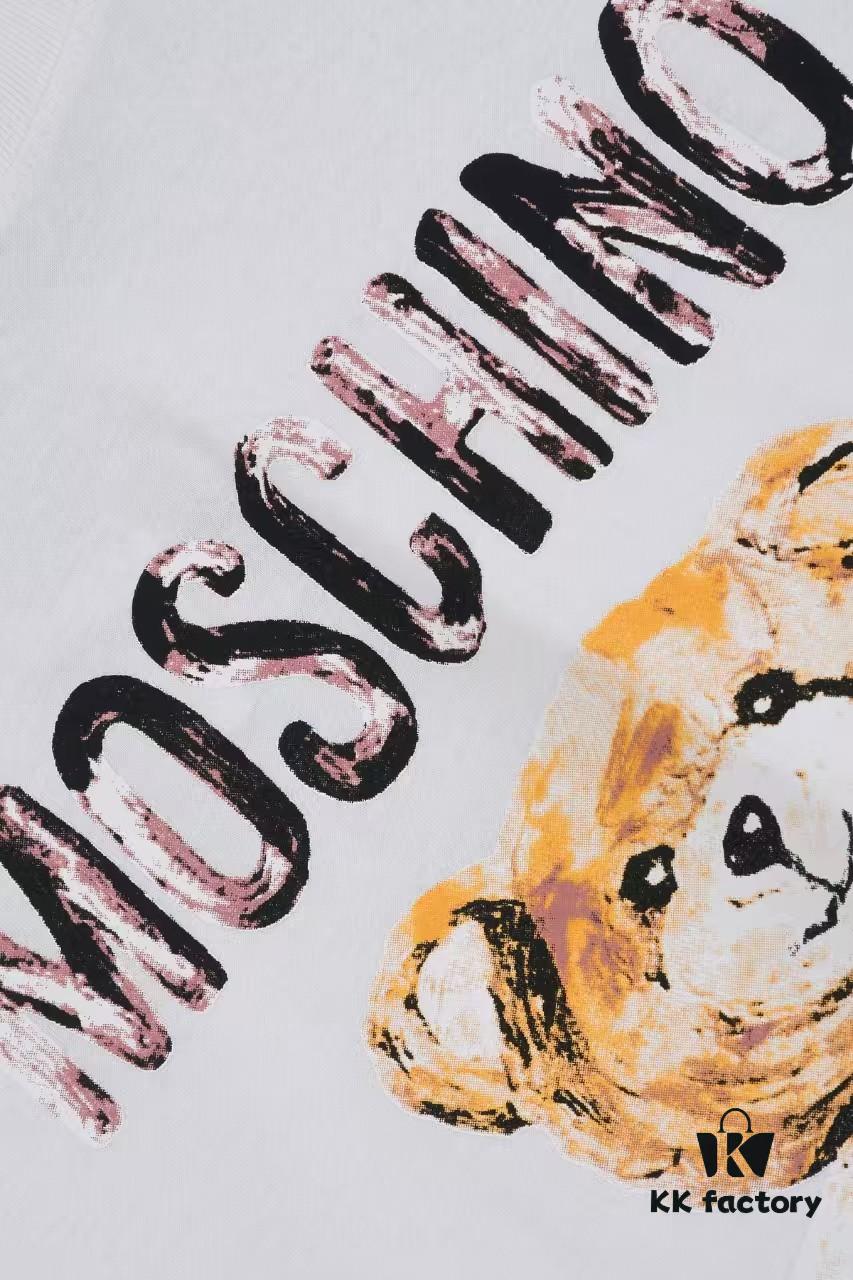 6931a579ccd8ab3d7af99c94 New Arrival Moschino Print T-Shirt, Minimalist Fashion Design with Comfortable Color Matching, Premium 260gsm Pre-washed 100% Cotton Fabric, Soft and Skin-friendly Unisex Tee