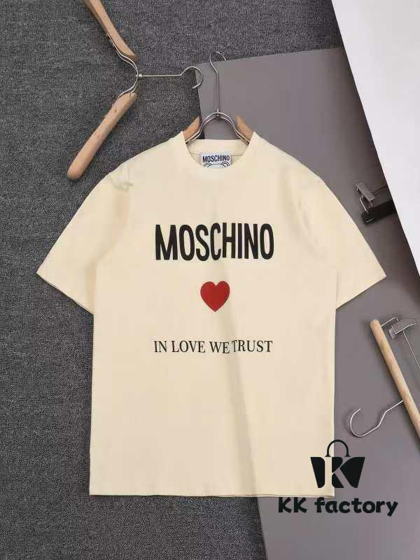6931a57accd8ab3d7af99ca2 Moschino Printed T-Shirt, New Arrival, Minimalist Fashion Design, Premium Cotton Fabric