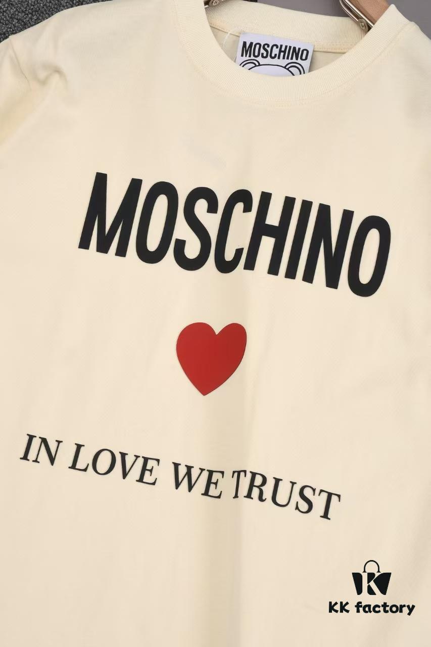 6931a57accd8ab3d7af99ca6 Moschino Printed T-Shirt, New Arrival, Minimalist Fashion Design, Premium Cotton Fabric
