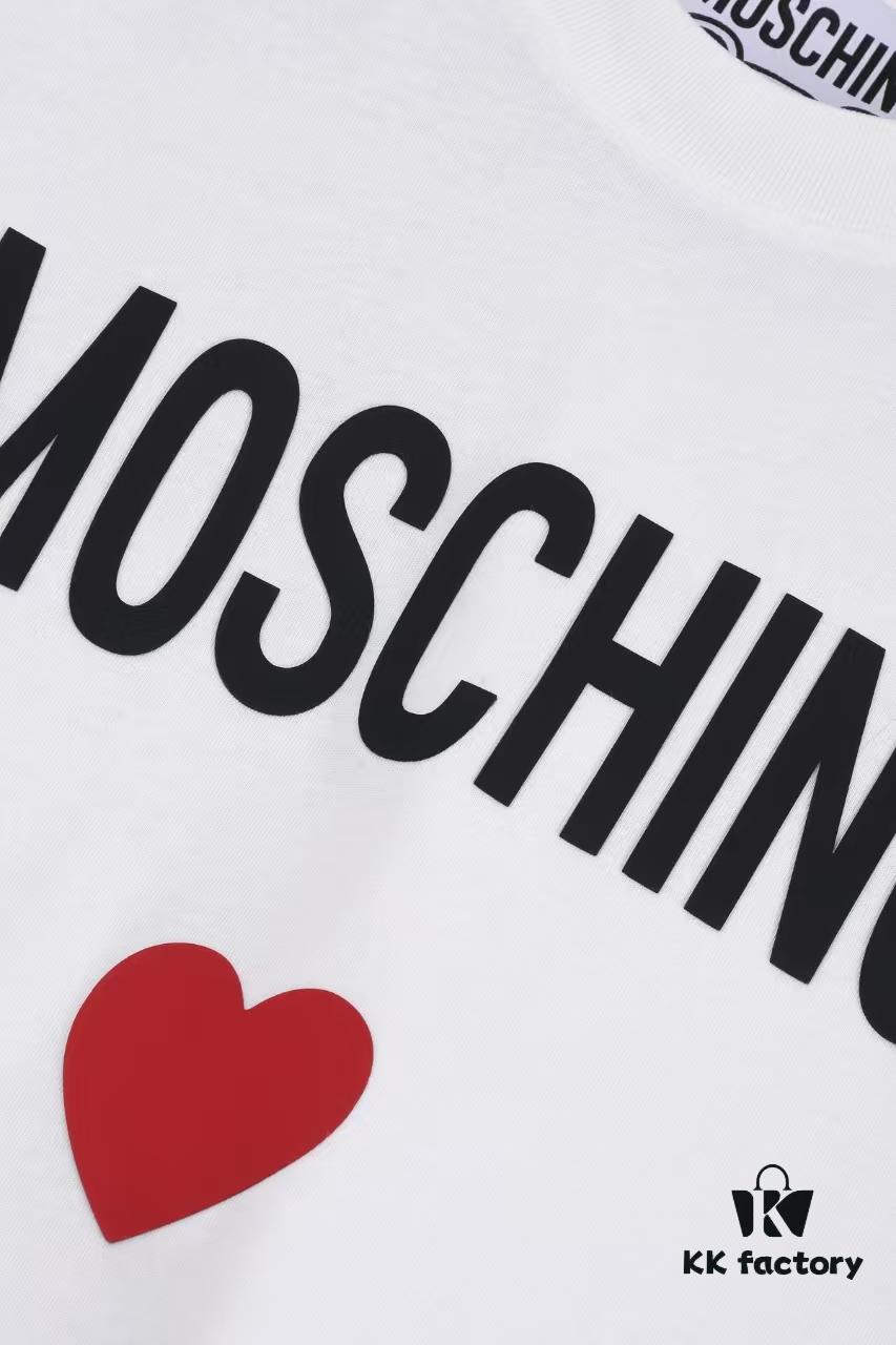 6931a57bccd8ab3d7af99cae Moschino Printed T-Shirt, New Arrival, Minimalist Fashion Design, Premium Quality, Pre-washed 260g Pure Cotton Fabric, Unisex Style