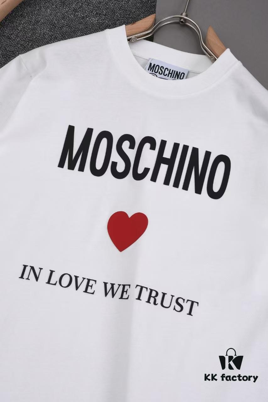 6931a57bccd8ab3d7af99caf Moschino Printed T-Shirt, New Arrival, Minimalist Fashion Design, Premium Quality, Pre-washed 260g Pure Cotton Fabric, Unisex Style