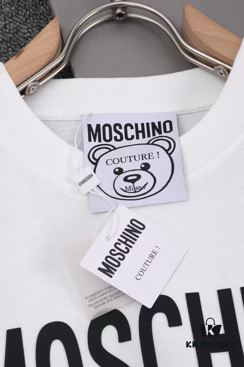 6931a57bccd8ab3d7af99cb1 Moschino Printed T-Shirt, New Arrival, Minimalist Fashion Design, Premium Quality, Pre-washed 260g Pure Cotton Fabric, Unisex Style