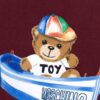 6931a57cccd8ab3d7af99cca Moschino 2025 New Arrival Cute Collection Rainbow Bear Letter Logo Unisex Short Sleeve T-Shirt