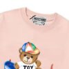 6931a57dccd8ab3d7af99cd0 Moschino 2025 New Arrival Cute Rainbow Bear Letter Logo Unisex Short Sleeve T-Shirt