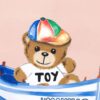 6931a57dccd8ab3d7af99cd1 Moschino 2025 New Arrival Cute Rainbow Bear Letter Logo Unisex Short Sleeve T-Shirt