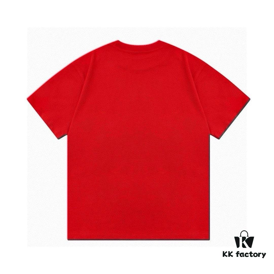 Moschino 2025 New Arrival Cute Series Tailor Bear Letter Logo Unisex Short Sleeve T-Shirt