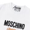 6931a580ccd8ab3d7af99d09 Moschino 2025 New Arrival Cute Series Tailor Bear Letter Logo Unisex Short Sleeve T-Shirt