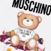 6931a580ccd8ab3d7af99d0a Moschino 2025 New Arrival Cute Series Tailor Bear Letter Logo Unisex Short Sleeve T-Shirt