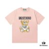 6931a581ccd8ab3d7af99d18 Moschino 2025 New Arrival Cute Collection Doll Letter Logo Unisex Short Sleeve T-Shirt