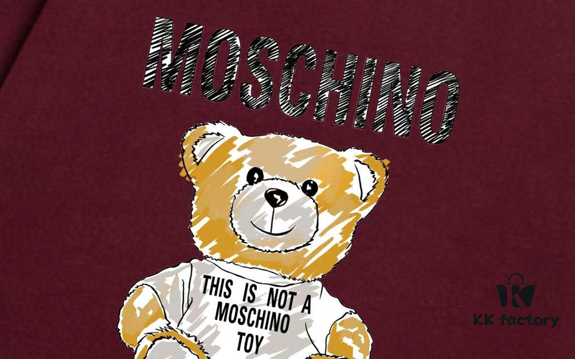 6931a581ccd8ab3d7af99d23 Moschino 2025 New Arrival Cute Collection Doll Letter Logo Unisex Short Sleeve T-Shirt