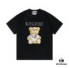 6931a582ccd8ab3d7af99d2f Moschino 2025 New Arrival Cute Collection Doll Letter Logo Unisex Short Sleeve T-Shirt