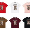 6931a583ccd8ab3d7af99d43 Moschino 2025 New Arrival Cute Series Sunglasses Bear Letter Logo Unisex Short Sleeve T-Shirt