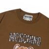6931a584ccd8ab3d7af99d52 Moschino 2025 New Arrival Cute Series Sunglasses Bear Letter Logo Unisex Short Sleeve T-Shirt