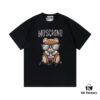 6931a585ccd8ab3d7af99d61 Moschino 2025 New Arrival Super Cute Series Sunglasses Bear Letter Logo Unisex Short Sleeve T-Shirt