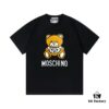 6931a588ccd8ab3d7af99d96 Moschino 2025 New Arrival Cute Series 3D Bear Letter Logo Unisex Short Sleeve T-Shirt