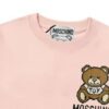 6931a589ccd8ab3d7af99da2 Moschino 2025 New Arrival Cute Series Mosaic Bear Letter Logo Unisex Short Sleeve T-Shirt