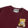 6931a589ccd8ab3d7af99da9 Moschino 2025 New Arrival Cute Mosaic Bear Letter Logo Unisex Short Sleeve T-Shirt